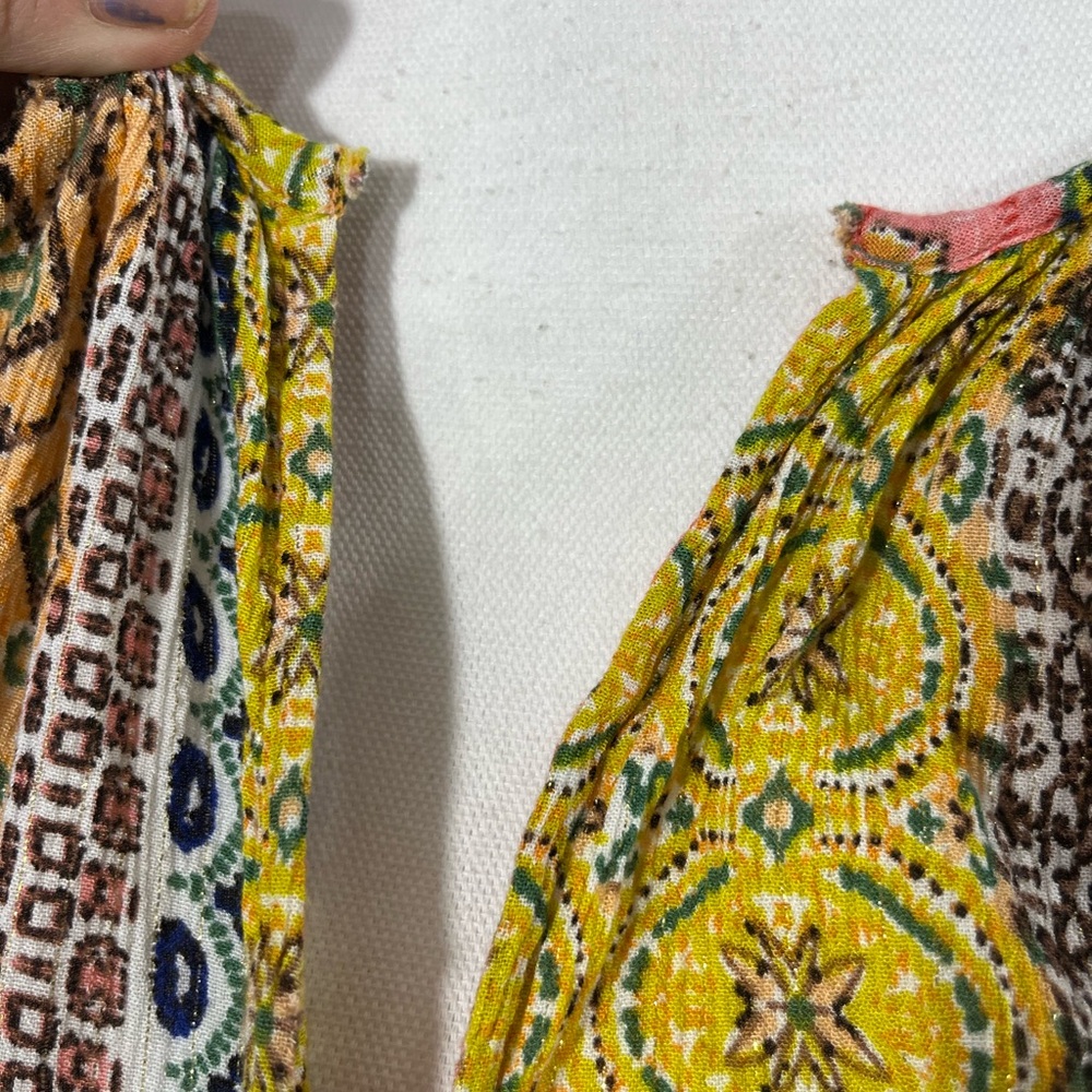 Lovestitch Multicolor Bohemian Blouse - Picture 12 of 15